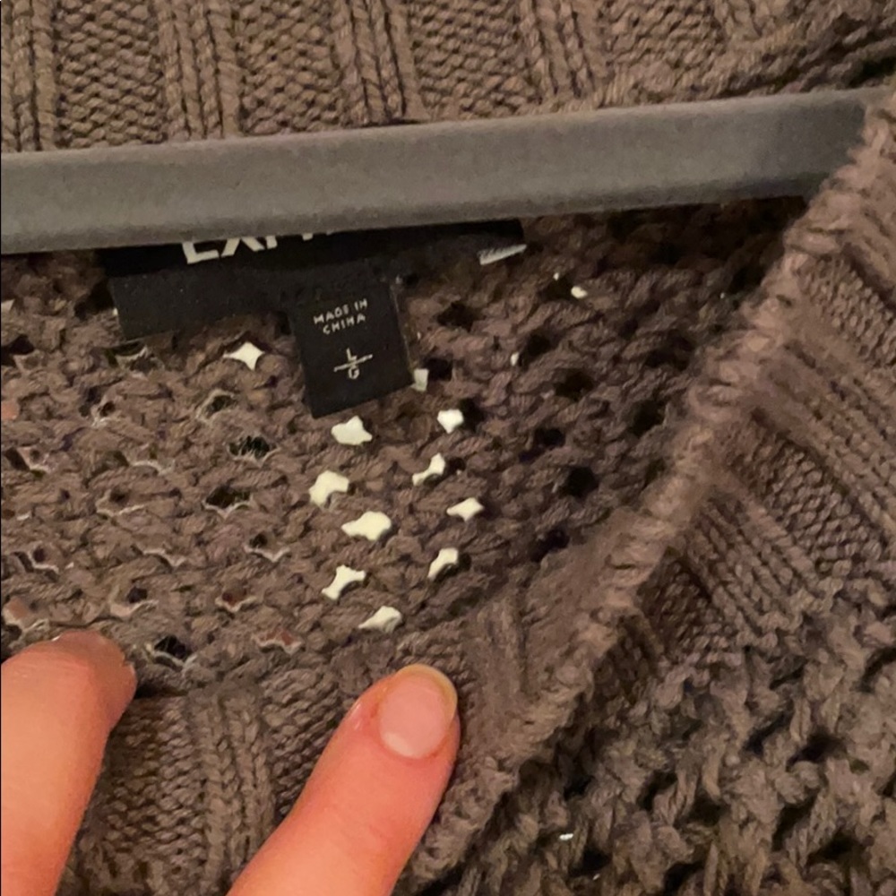 Express Cropped Sweater - Picture 2 of 4
